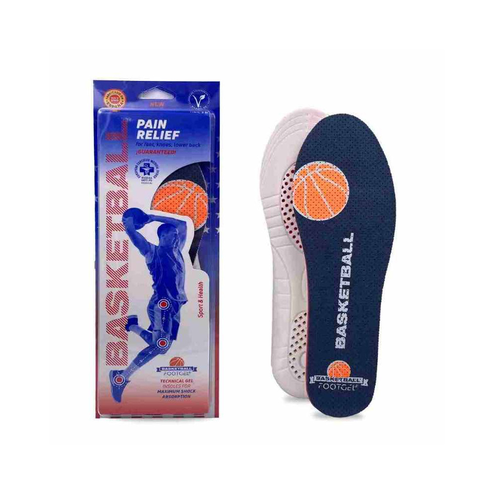 Insoles Footgel Basketball, size 39-42