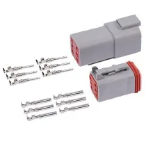 PISTIKUPESA+PISTIK DEUTSCH DT 6-PIN BLISTER 1TK M+