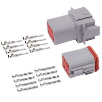 PISTIKUPESA+PISTIK DEUTSCH DT 8-PIN BLISTER 1TK M+