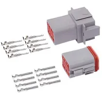 PISTIKUPESA+PISTIK DEUTSCH DT 8-PIN BLISTER 1TK M+