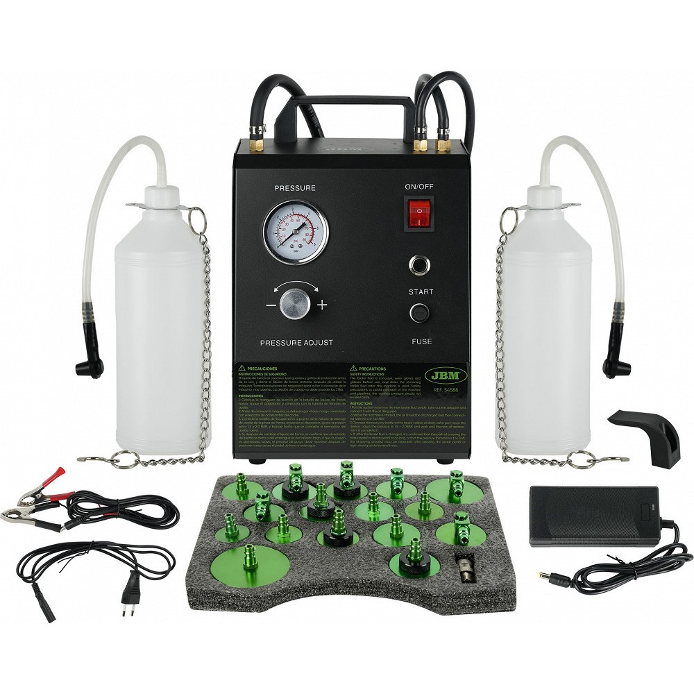 230V PIDURIVEDELIKU VAHETAMISE SEADE "PRO" KOOS ADAPTERITEGA JBM