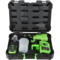 20V AKU VÄRVIPRITS/VÄRVIPÜSTOL 900ML, 2,5MM DÜÜS, +AKU+LAADIJA JBM