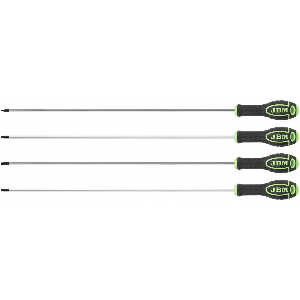 4-OS. EKSTRAPIKKADE (450MM) TORX KRUVIKEERAJATE KOMPLEKT JBM