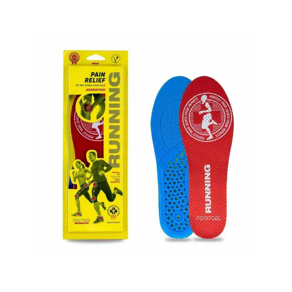 Insoles Footgel Running, size 35-38