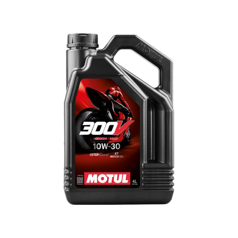 MOTUL 300V FACTORY LINE ROAD RACING 10W30 4L