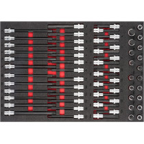 62-OS. MOODUL PIKAD JA LÜHIKESED KUUSKANT JA TORX PADRUNOTSIKUD L SUURUS VIGOR