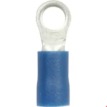 JUHTMEOTSIK SILMUSKLEMM 4,3MM SININE 10TK M+