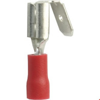 JUHTMEOTSIK LAPIK "ISA+EMA" PUNANE 6,35X0,8MM 10TK M+