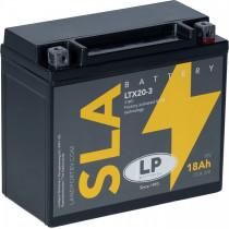 LANDPORT 18AH SLA (AGM) YTX20L-BS MOTOAKU 175X87X155MM 310A -/+
