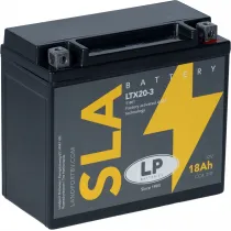 LANDPORT 18AH SLA (AGM) YTX20L-BS MOTOAKU 175X87X155MM 310A -/+