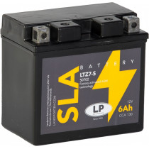 LANDPORT 6AH SLA(AGM) YTZ7-S MOTOAKU 113X70X105MM 130A -/+