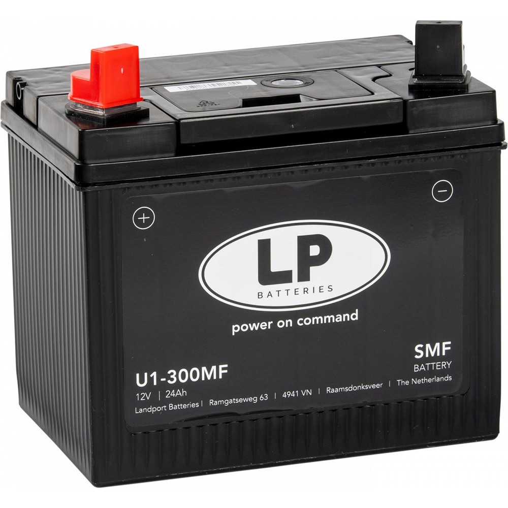 LANDPORT 24AH SMF MURUTRAKTORI/TEHNIKA AKU 196X132X159/185MM 300A +/- MAGIC EYE
