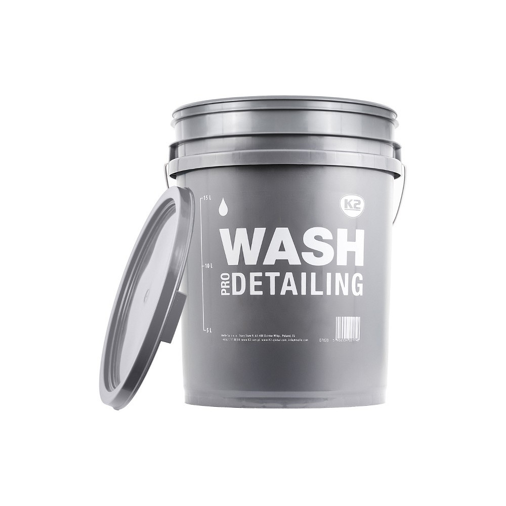 K2 DETAILING BUCKET "WASH" PESUÄMBER 20L