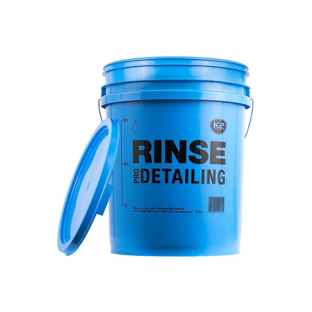 K2 DETAILING BUCKET "RINSE" LOPUTUSÄMBER 20L