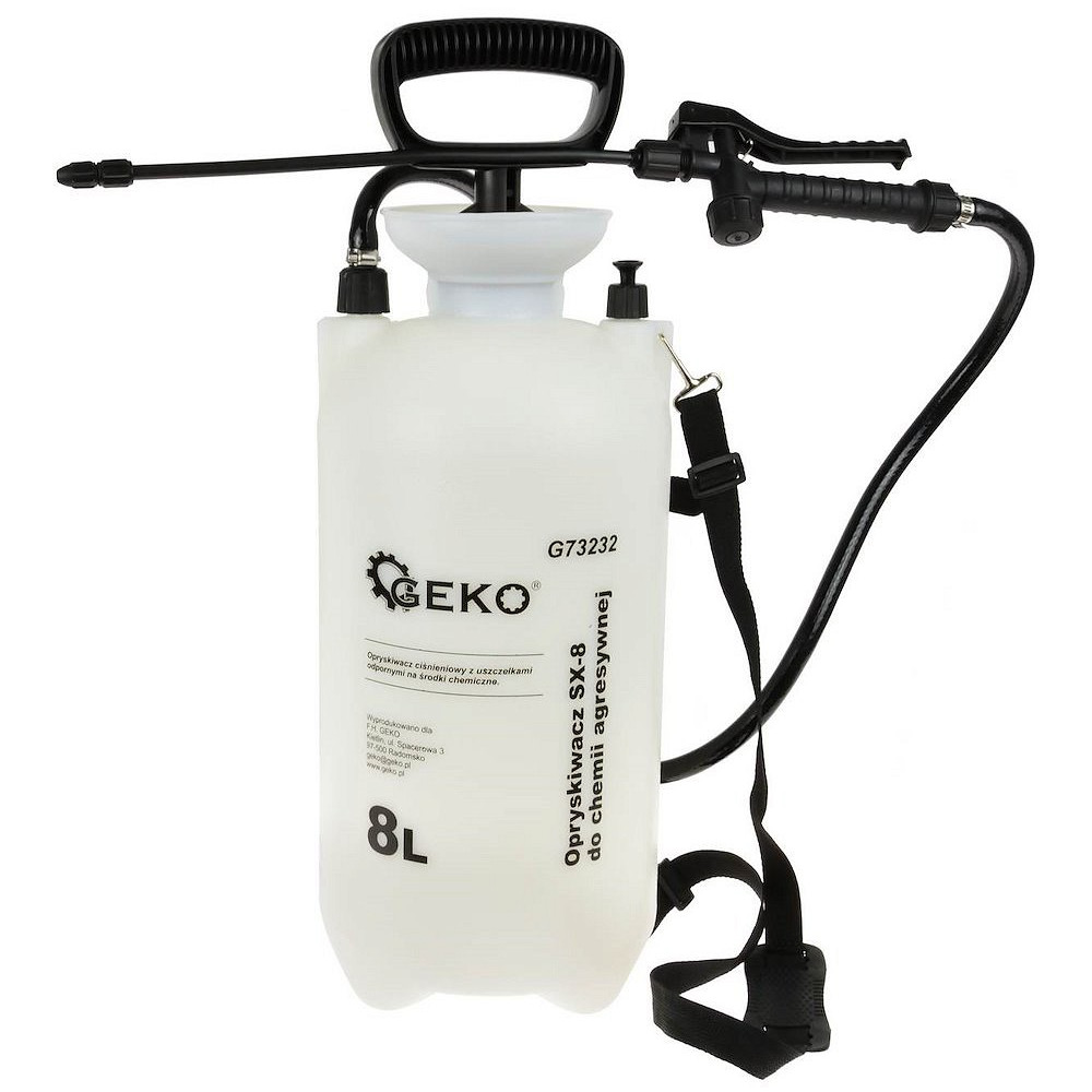 PESUPRITS 8L PLAST (HAPPELISTELE KEMIKAALIDELE) GEKO