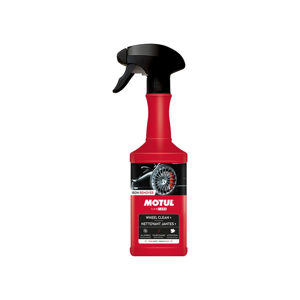 MOTUL WHEEL CLEAN+ VELJEPESUAINE / LENDROOSTE EEMALDUSAINE 500ML/PIHUSTI (CARCARE)