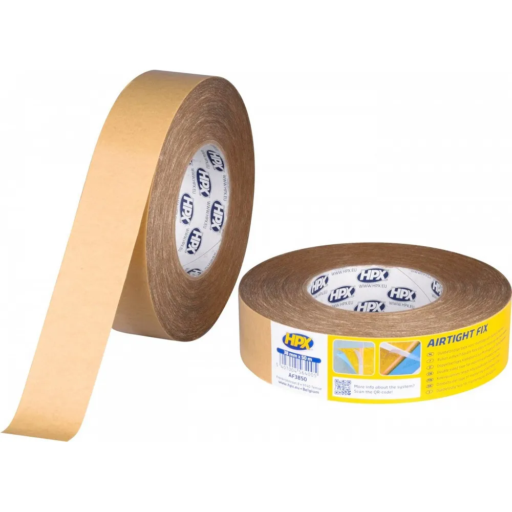 KAHEPOOLNE AURUTÕKKETEIP FIKSEERIMISEKS 8900 38MMX50M NATURAALPRUUN HPX