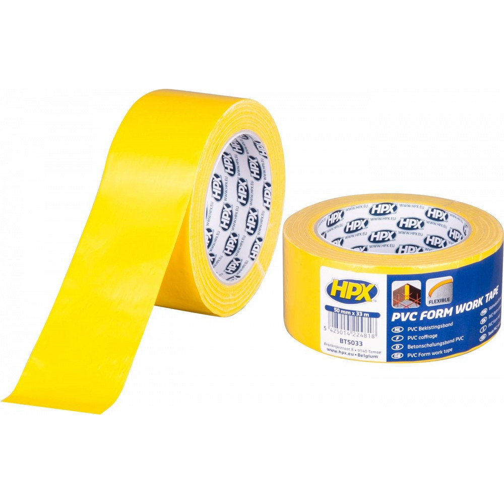 PVC MAALRITEIP/KINNITUSTEIP 7400 50MMX33M KOLLANE HPX