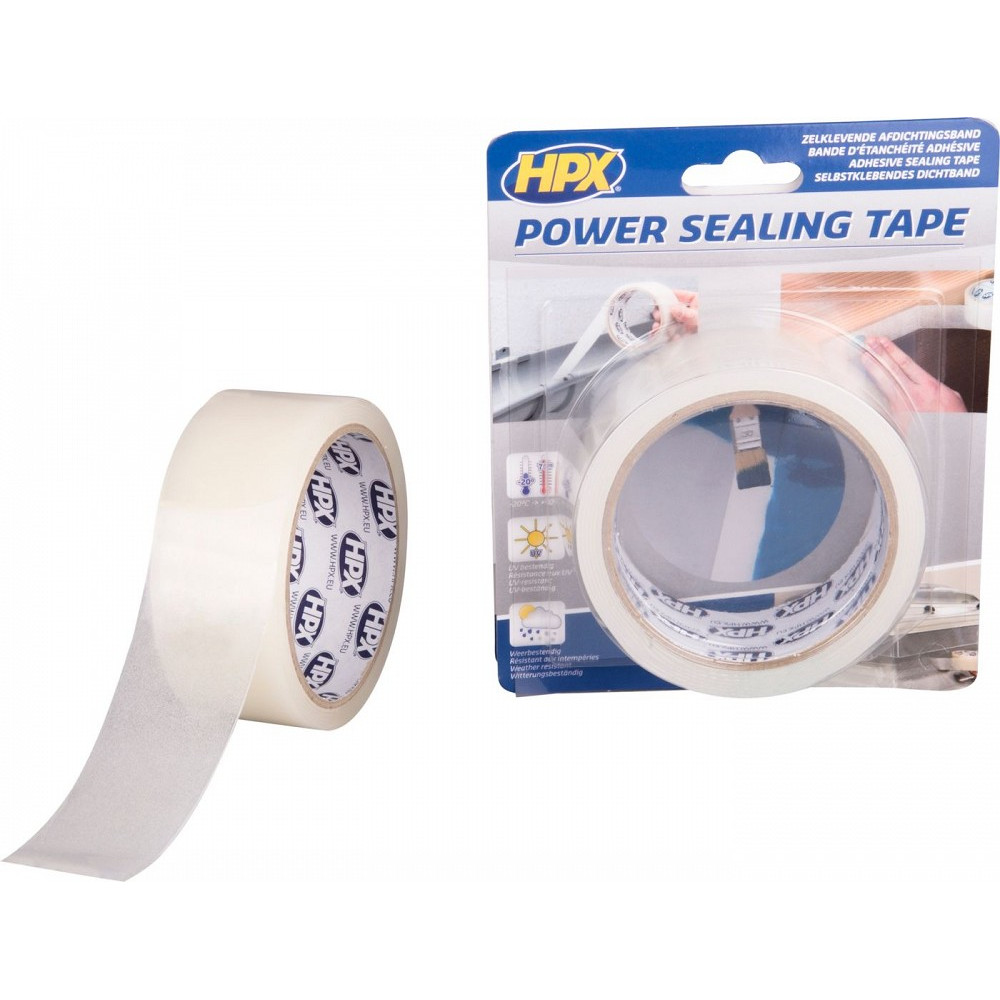 TUGEV TIHENDAMISE TEIP TEMPERATUURI/UV KINDEL 8100 38MMX1,5M LÄBIPAISTEV HPX