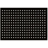 PERFOSEIN "S-SMALL" 1000X600MM TUGEVDUSEGA, MUST PERFO -12,5X12,5MM/32,5MM JBM