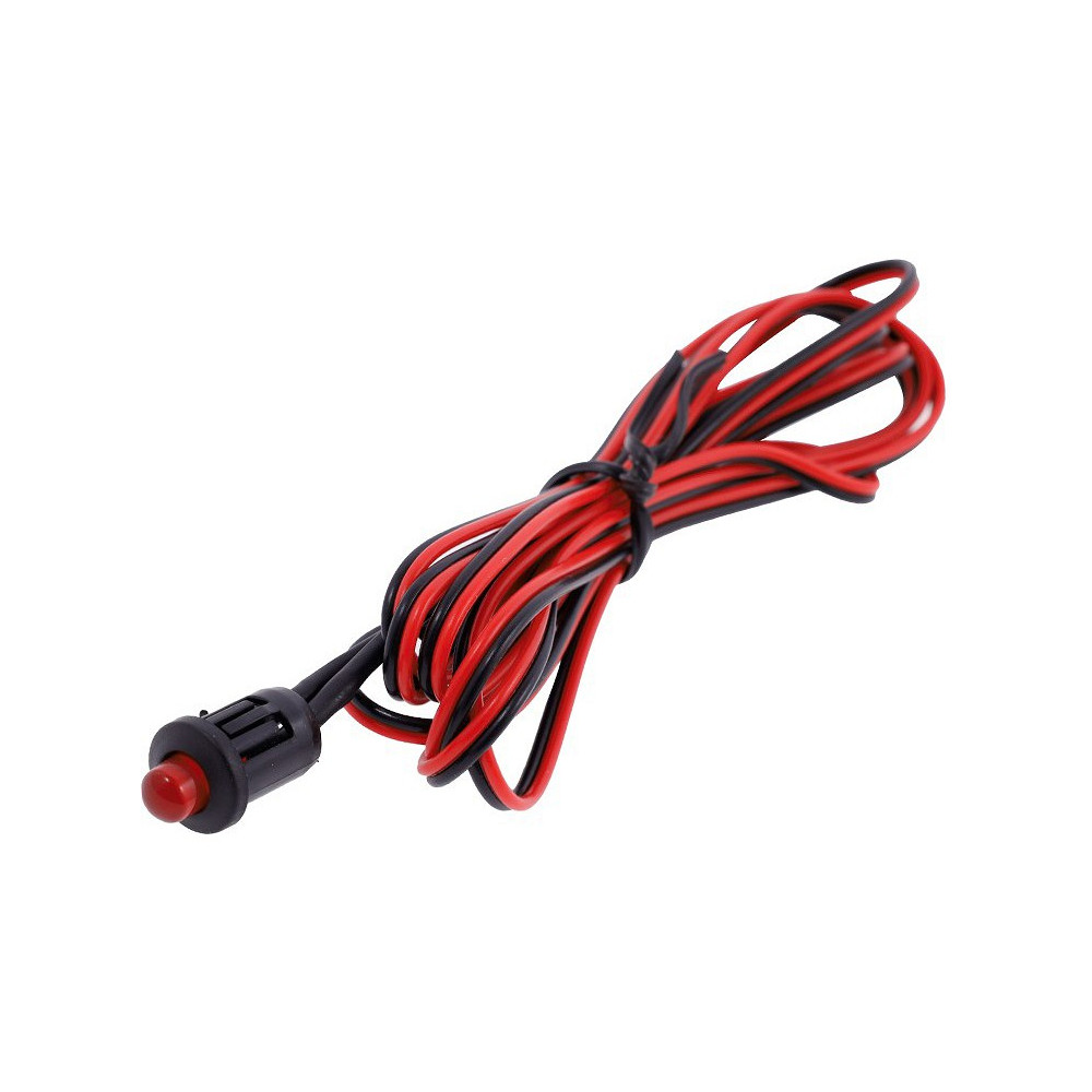 ALARMI SIMULAATOR PUNANE LED TULEGA 12V, 150CM CARMOTION