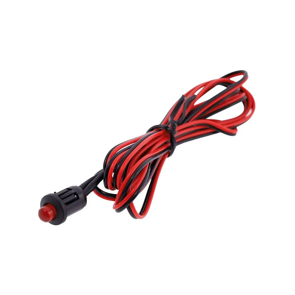 ALARMI SIMULAATOR PUNANE LED TULEGA 12V, 150CM CARMOTION