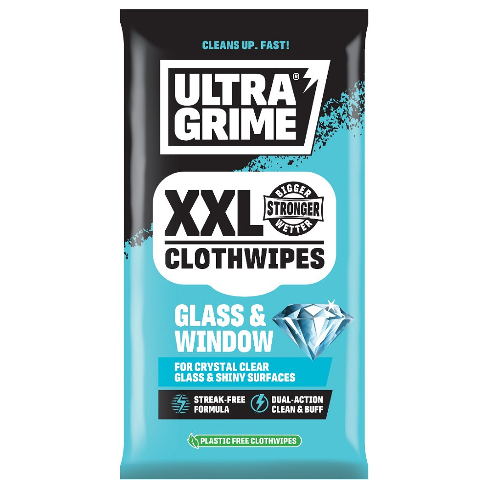 ULTRAGRIME XXL GLASS & WINDOW KLAASIPUHASTUSLAPID 20TK/PAKK