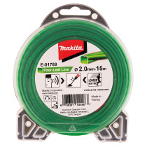 TRIMMERIJÕHV 2,0MM X 15M, RISTIKHEINA KUJULISE LÕIKEPINNAGA MAKITA