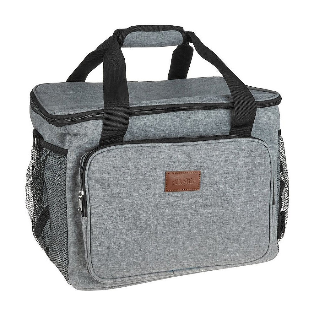 JAHUTUSKOTT/TERMOKOTT+KÜLMAELEMENT 28L 40X28X20CM LUKUGA KELTIN