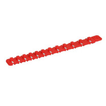 Flexible mangetic rail for 12 1/4" sockets