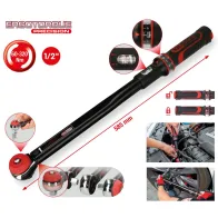 1/2" MOMENTVÕTI+PADRUNI KOMPL. 60-320NM, 30H 585MM, ERGOTORQUE KS TOOLS