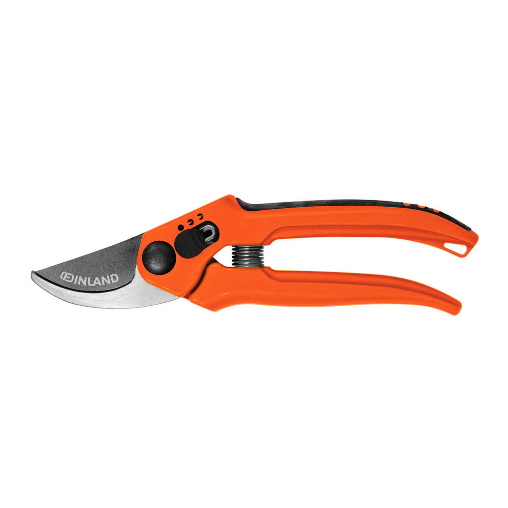 Adjustable bypass pruner with plastic handles, max Ø 20mm