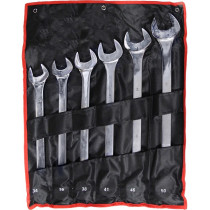 6-OS. SILMUS-LEHTVÕTMETE KOMPL. 34/36/38/41/46/50MM TEKSTIILKOTIS TRIUMF