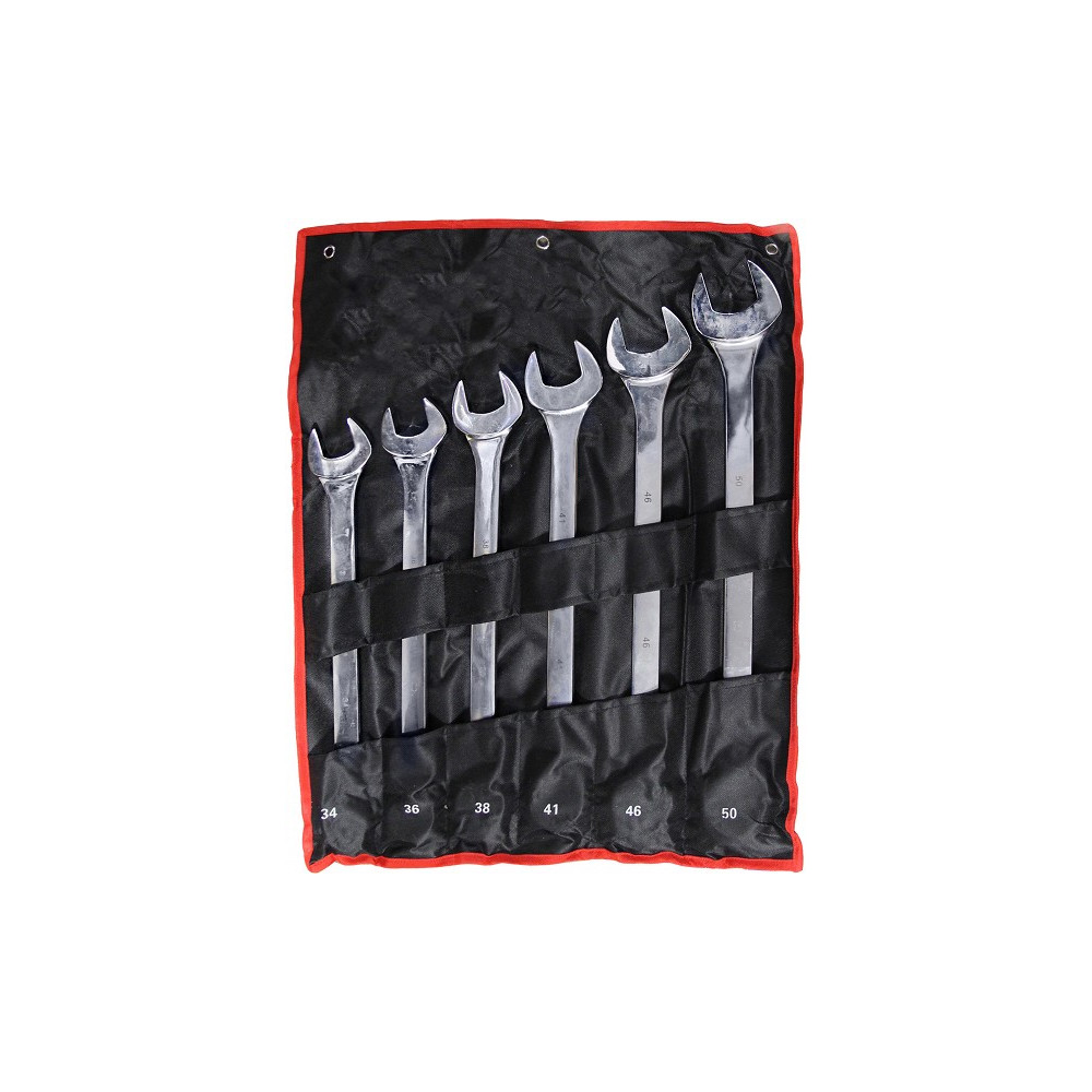 6-OS. SILMUS-LEHTVÕTMETE KOMPL. 34/36/38/41/46/50MM TEKSTIILKOTIS TRIUMF