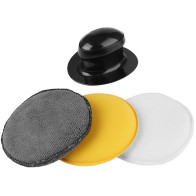 VAHATAMISPATJADE KOMPLEKT HAARATSKÄEPIDEMEGA 12,5CM 3TK CARMOTION