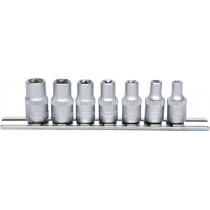 7-OS. 1/4" TORX PADRUNITE KOMPL. E4-E11 KS TOOLS