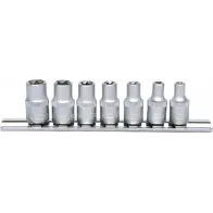 7-OS. 1/4" TORX PADRUNITE KOMPL. E4-E11 KS TOOLS