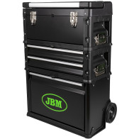 SAHTLITE JA KOHVERMOODULITEGA TERASEST TÖÖRIISTAKAST/TÖÖRIISTAKÄRU JBM