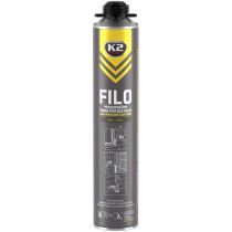 K2 FILO LOW-PRESSURE ALL SEASON'S NANOTECH GUN FOAM POLÜURETAANVAHT 750ML/AE