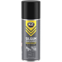 K2 SILGUM RUBBER SEALANT KUMMI PÕHINE HERMEETIK MUST 500ML/AE