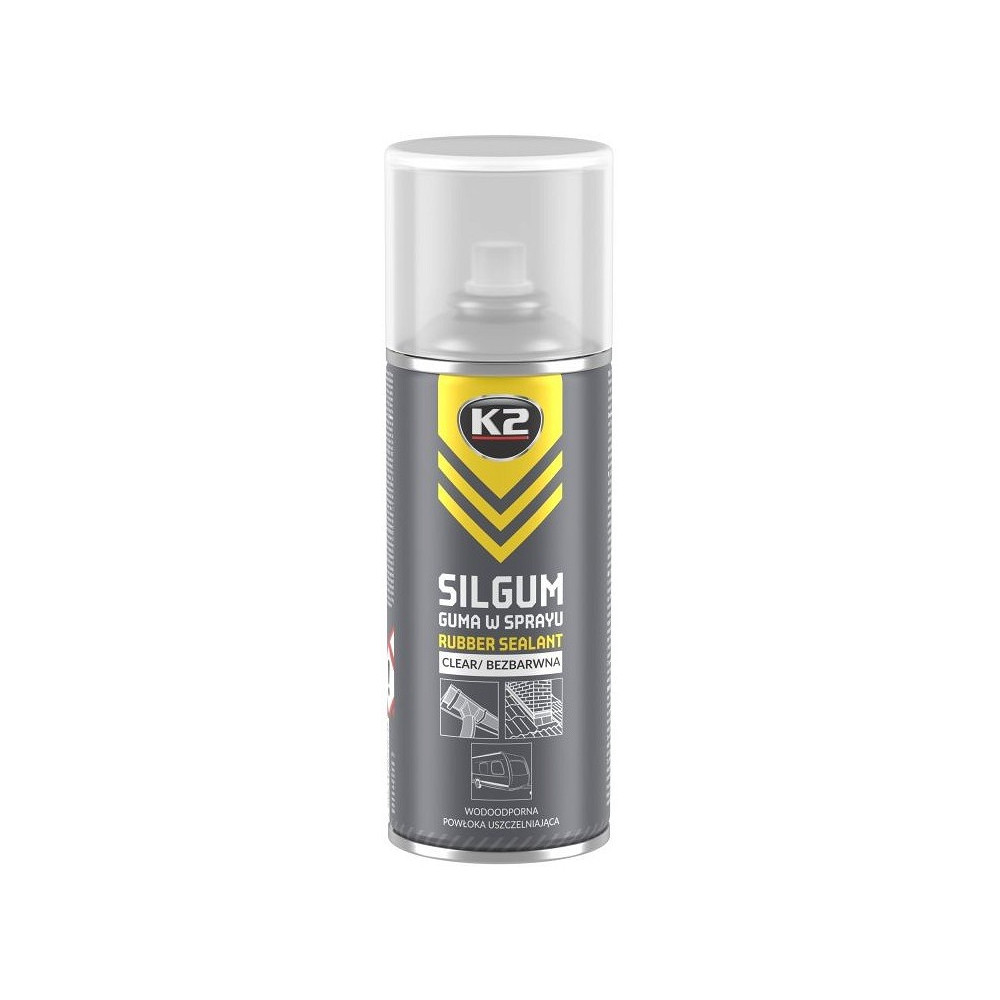 K2 SILGUM RUBBER SEALANT KUMMI PÕHINE HERMEETIK VÄRVITU 500ML/AE