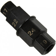 MOOTORRATTA RATTAVÕLLI VÕTI 17/19/22/24MM KUUSKANT GEKO