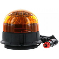 KOLLANE VILKUR 12/24V LED, 3-PUNKTKINNITUS/MAGNET, TOIDE SIG. SÜÜTAJAST Ø143X137