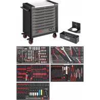 466-OS. TÖÖRIISTAKÄRU TÖÖRIISTADEGA "SERIES XL INOX" H1017MM ERGONOMIC VIGOR