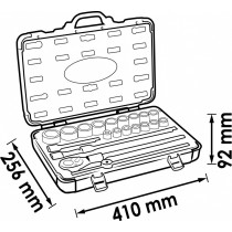 25-OS. 1/2" PADRUNITE KOMPLEKT "25 SATZ" 10-32MM VIGOR