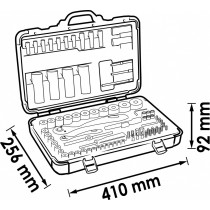 94-OS. 1/2"+1/4" TÖÖRIISTAKOMPLEKT "94 SATZ" 4-32MM VIGOR