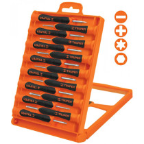 Precision screwdriver set 15 pcs (28mm blades) Truper®