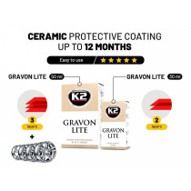 K2 GRAVON LITE KERAAMILINE PINNAKAITSEVAHEND 30ML KOMPLEKT 1-2A