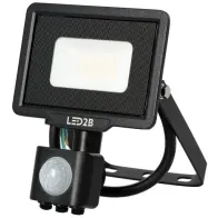 230V LED PROZEKTOR+ANDUR MHC 10W 800LM 155X108MM KÜLM VALGUS, MUST IP44 LED2B