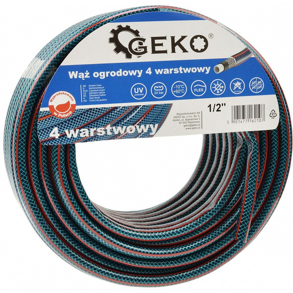 VEEVOOLIK 4-KIHILINE UV 1/2" 20M GEKO